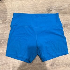 lululemon athletica Electric Blue Bike Shorts